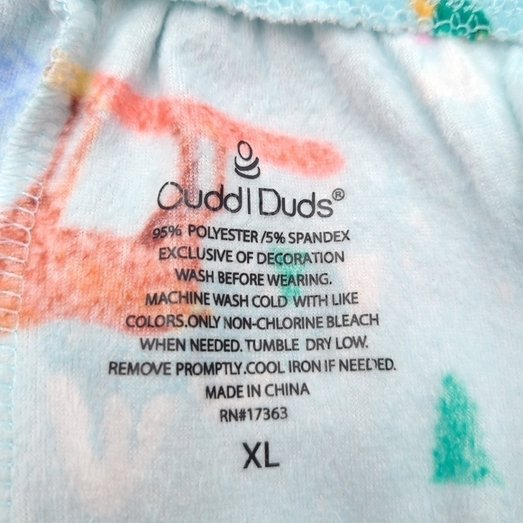 Cuddl Duds Soft Pajama Pants, Size XL - Picture 5 of 5